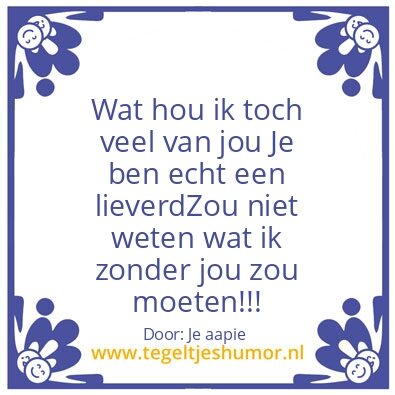 Tegeltje: Liefde