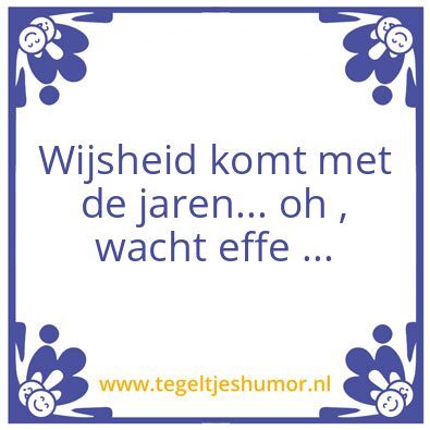 Tegeltje: Tegel