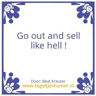 Tegeltje: beat