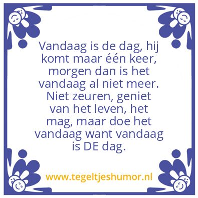 Tegeltje: Pensioen