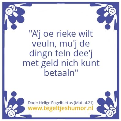 Tegeltje: Liedewey en Harm