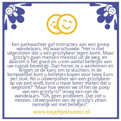 Tegeltje: Groep wandelaars