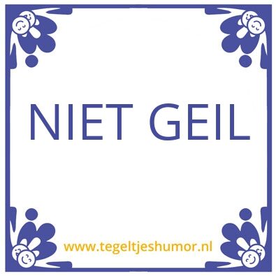Tegeltje: Flirtmee