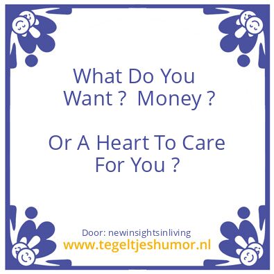 Tegeltje: Your words are powerful