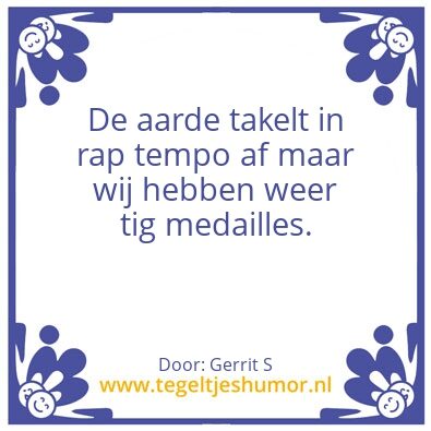 Tegeltje: Ik ben Gerrit