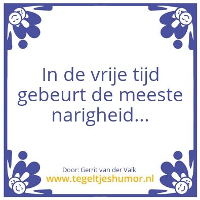 Tegeltje: .