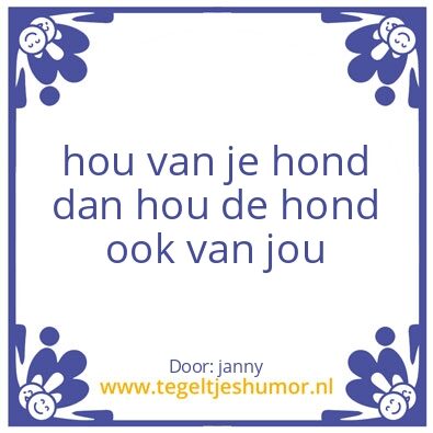 Tegeltje: janny