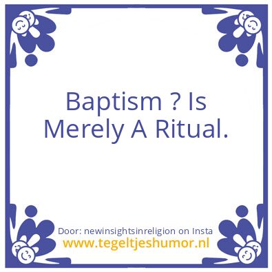 Tegeltje: New Insights In Religion.