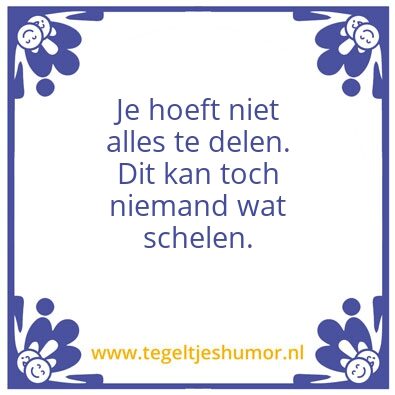 Tegeltje: Top