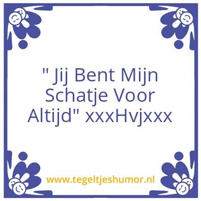 Tegeltje: test