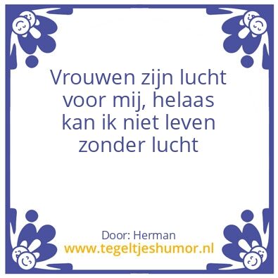 Tegeltje: Lucht