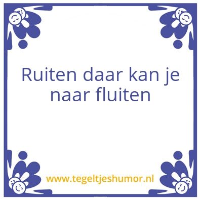 Tegeltje: Klaverjassen