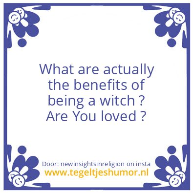 Tegeltje: benefits ?