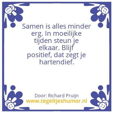 Tegeltje: Richard Pruijn