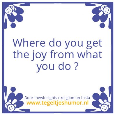 Tegeltje: Changing the YOU !