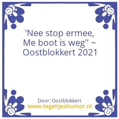 Tegeltje: Voor jou