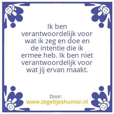 Tegeltje: Tegeltje