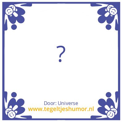 Tegeltje: we are the builders