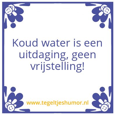 Tegeltje: Afwas