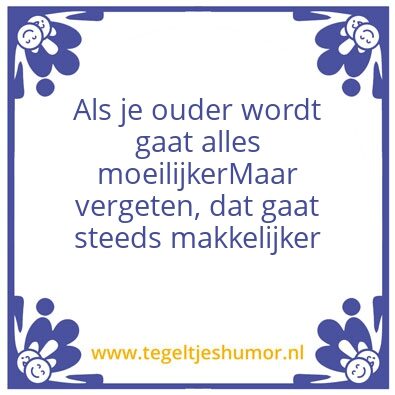 Tegeltje: .