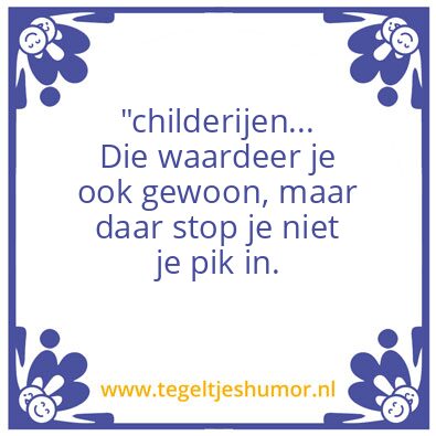 Tegeltje: Erics Inzicht