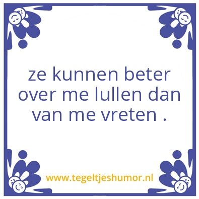 Tegeltje: Geeft niks