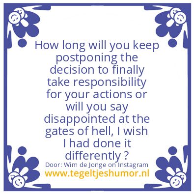 Tegeltje: “I wish ?