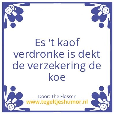 Tegeltje: spreuken