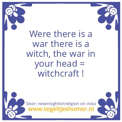 Tegeltje: Warning ! Warning ! Warning !