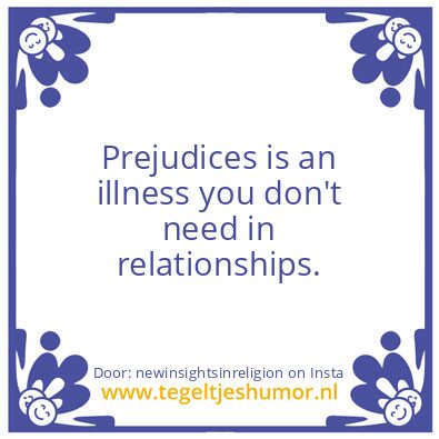Tegeltje: In My Opinion :