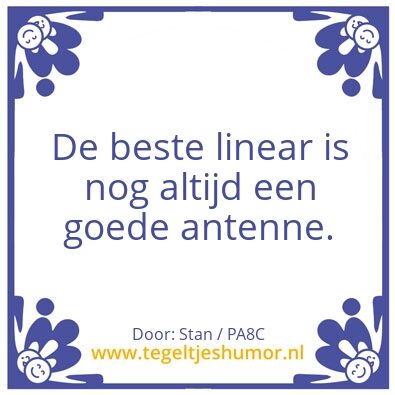 Tegeltje: Ham spreuk