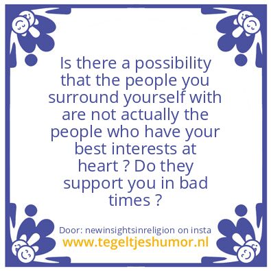 Tegeltje: Your People ?