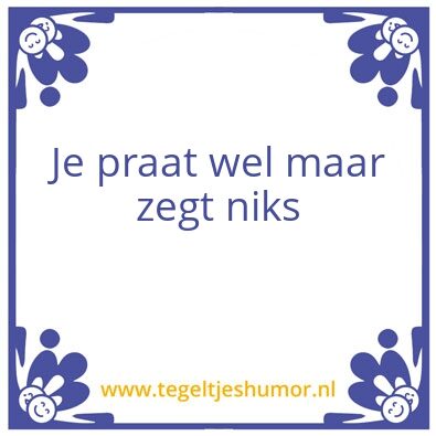 Tegeltje: De p(r)ater