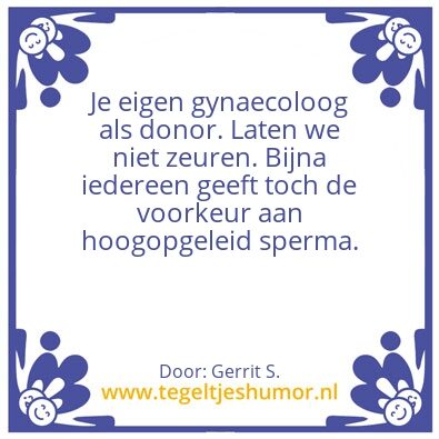 Tegeltje: Ik ben Gerrit.
