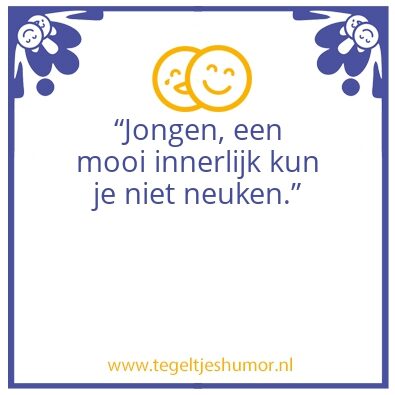 Tegeltje: Levenslessen