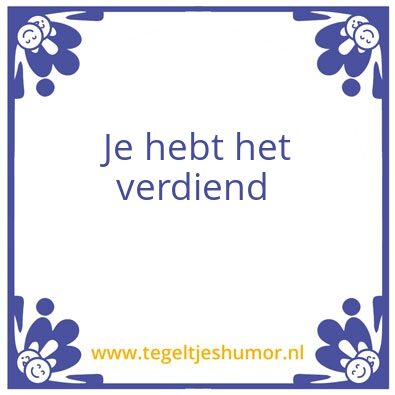 Tegeltje: MST