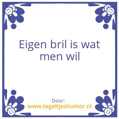 Tegeltje: Tegeltje