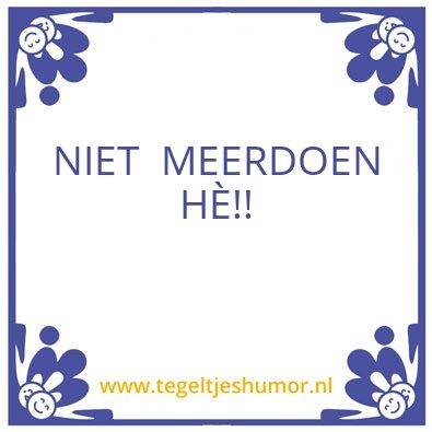 Tegeltje: Joeri