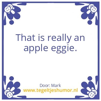 Tegeltje: Simpel