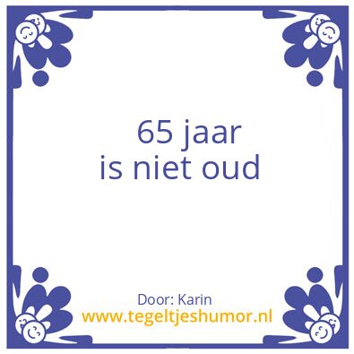 Tegeltje: 65