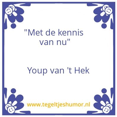 Tegeltje: Youp