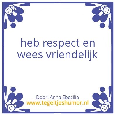 Tegeltje: tegel