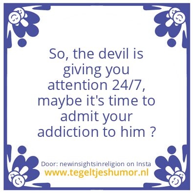 Tegeltje: 24/7 – attention