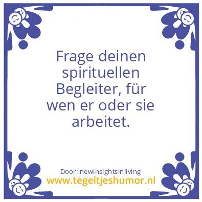 Tegeltje: divide and rule
