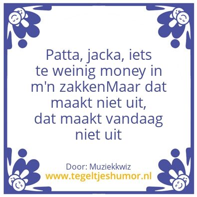 Tegeltje: Muziekkwizz27122020