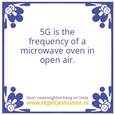 Tegeltje: 5G