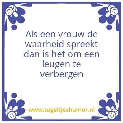 Tegeltje: Tegeltje