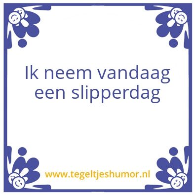 Tegeltje: Job