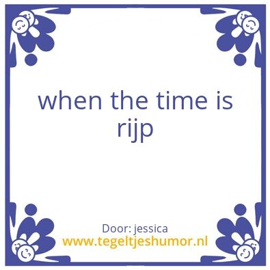 Tegeltje: door jessi