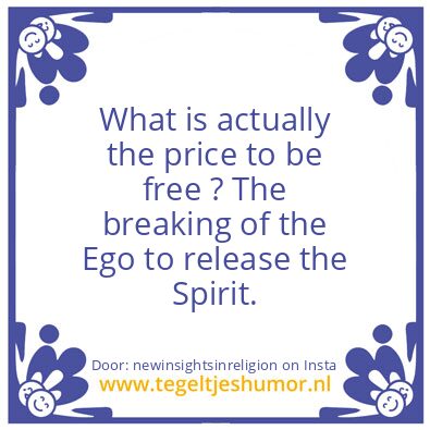 Tegeltje: the price to be free